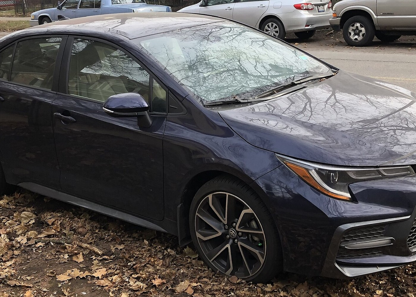 Toyota Corolla available with HiVE Rental Cars