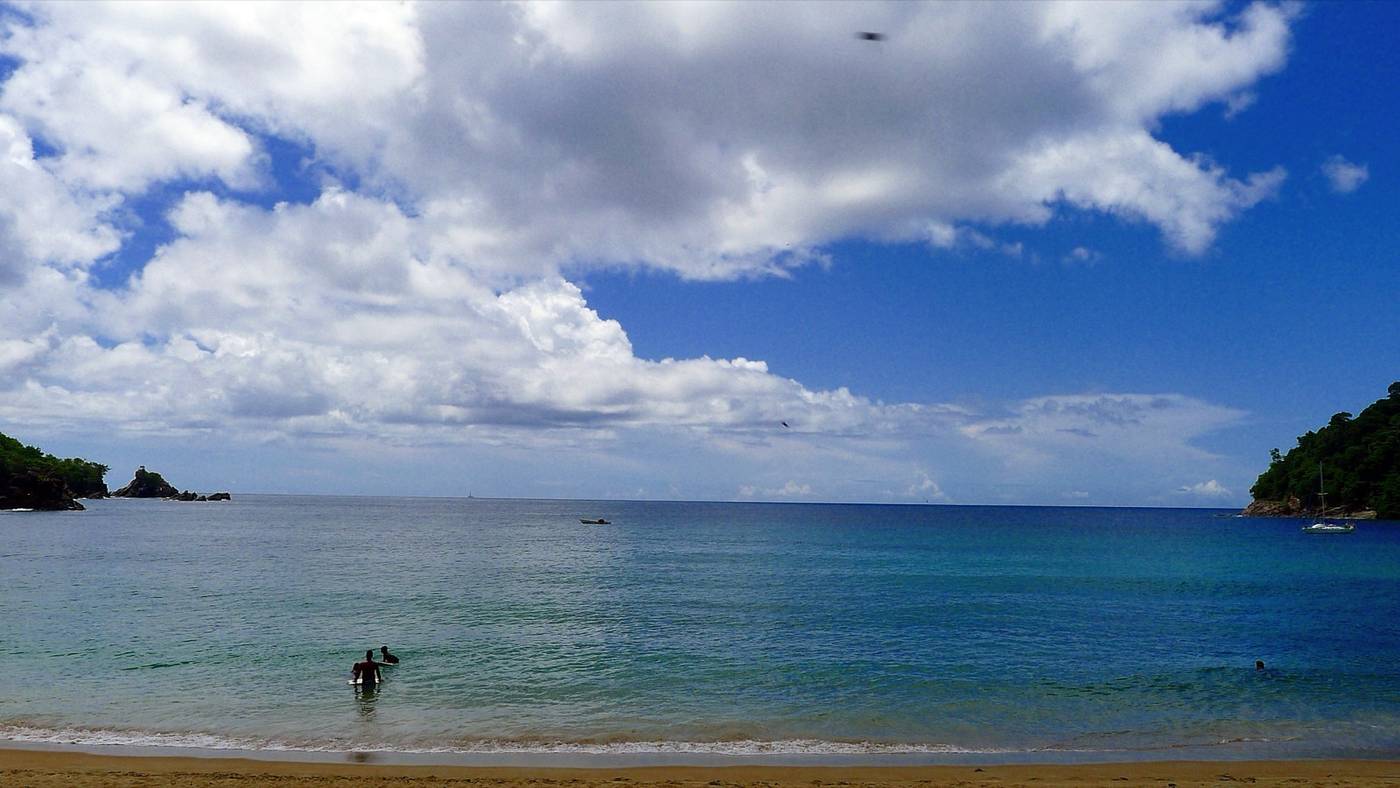 Englishman’s Bay coastline, Tobago — full island days